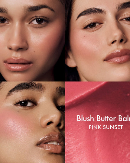 The Dewy Pink Set with mini Lip Butter Balm in Pink Sugar