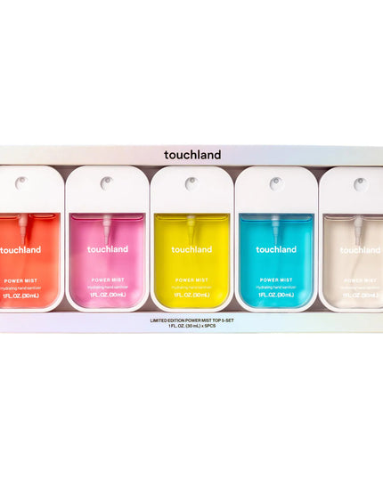 Limited Edition Power Mist Hydrating Hand Sanitizer Top 5-Set