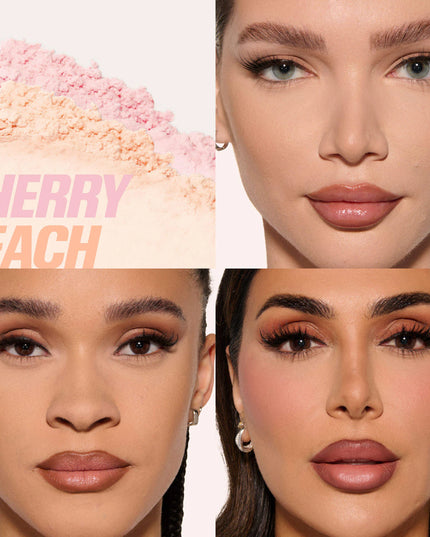 Cherry Peach - Easy Bake Duo Blurring Loose Baking & Setting Powder