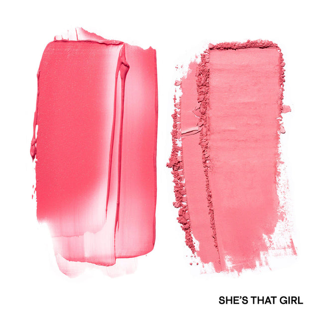 Mini Major Headlines Double-Take Crème & Powder Blush Duo
