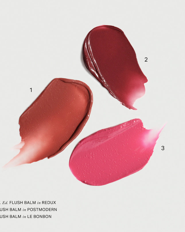 The Mini Flush Blush Balm Trio