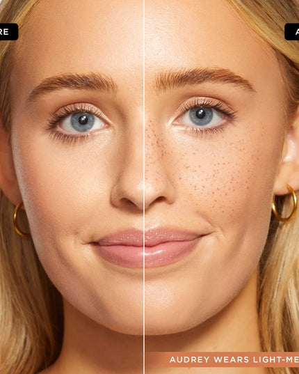 go with the faux freckle stamp