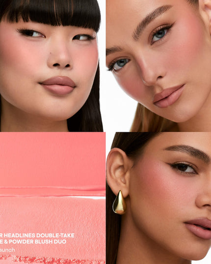 Major Headlines Double-Take créme & Podwer Blush Duo