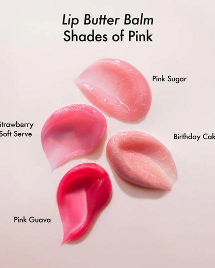 Sweet Pink Duo with Birthday Cake + Strawberry Soft Serve Lip Butter Balm