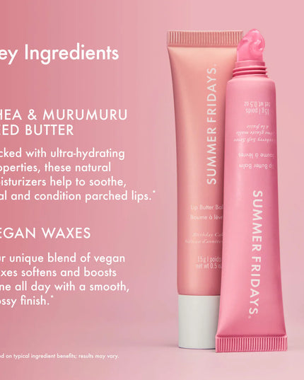 Sweet Pink Duo with Birthday Cake + Strawberry Soft Serve Lip Butter Balm