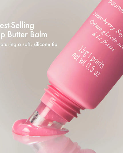 Sweet Pink Duo with Birthday Cake + Strawberry Soft Serve Lip Butter Balm