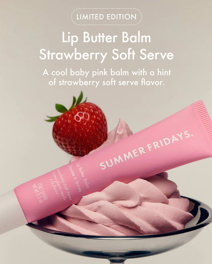 Sweet Pink Duo with Birthday Cake + Strawberry Soft Serve Lip Butter Balm