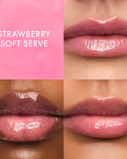 Sweet Pink Duo with Birthday Cake + Strawberry Soft Serve Lip Butter Balm