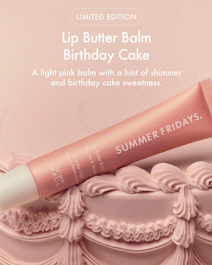 Sweet Pink Duo with Birthday Cake + Strawberry Soft Serve Lip Butter Balm