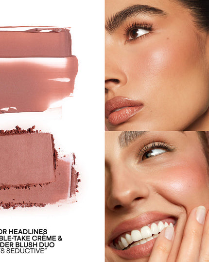 Mini Must-Have Major Headlines Double-Take Crème & Powder Blush Duo Set
