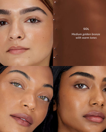 Water Bronzer Liquid Cushion with Ceramides