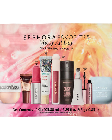 Vacay All Day Makeup and Skincare Value Set (Pre-order)