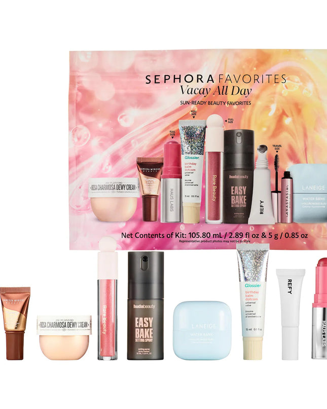 Vacay All Day Makeup and Skincare Value Set (Pre-order)