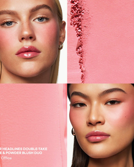Major Headlines Double-Take créme & Podwer Blush Duo