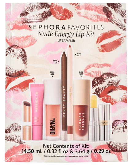 Nude Energy Lip Kit Makeup Set