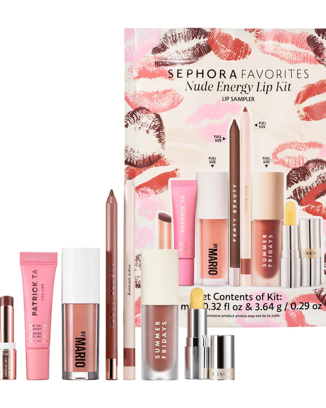Nude Energy Lip Kit Makeup Set