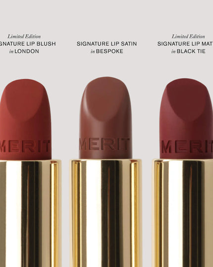 MERIT x Erdem Signature Lip Gift Set