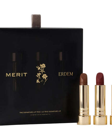 MERIT x Erdem Signature Lip Gift Set